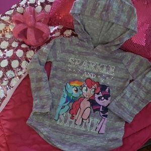 🍄 5 for $15 - My Little Pony Girl's Knit Hoodie